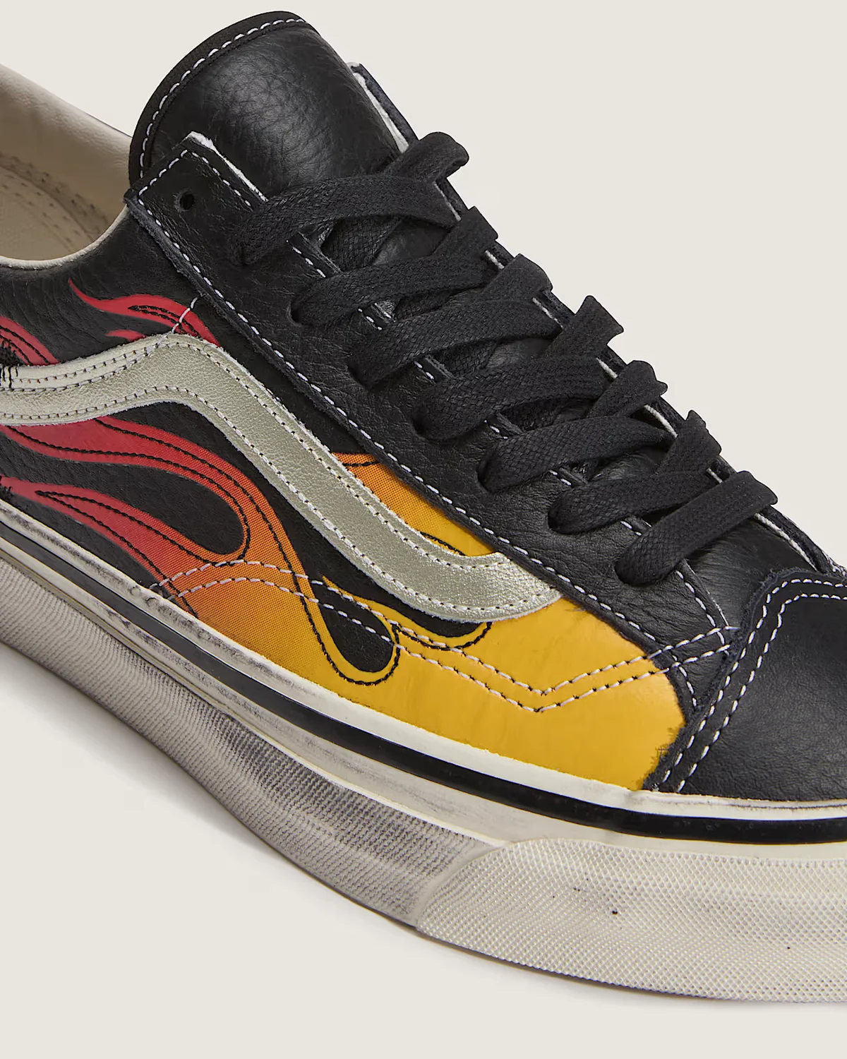 Premium-Old-Skool-36-Flames-Shoes-VANS-Black-ALT6