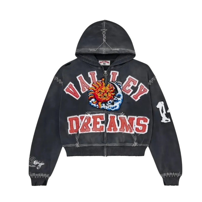 Vale F0rever Sunny Zip Up Hoodie